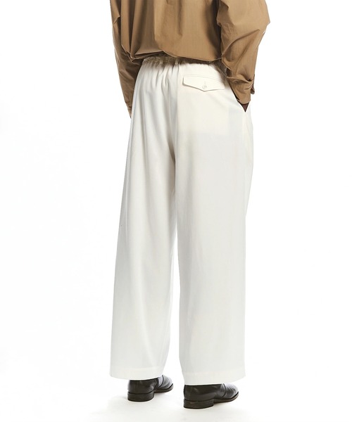「markaware」 スラックス 2 ブラック メンズの画像