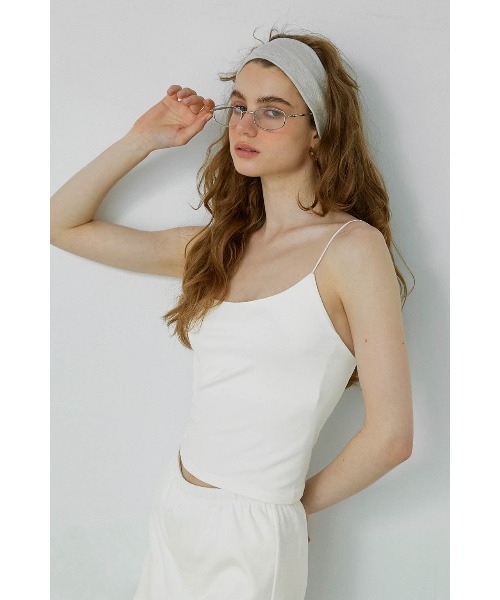 アリシアスタン　ウェルネス　スパゲッティキャミソール ALEXIA STAM（アリシアスタン） キャミソール Spaghetti Strap Padded