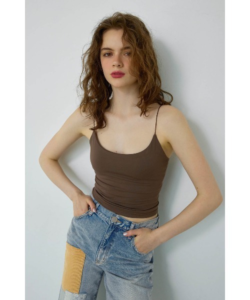 アリシアスタン　ウェルネス　スパゲッティキャミソール ALEXIA STAM（アリシアスタン） キャミソール Spaghetti Strap Padded