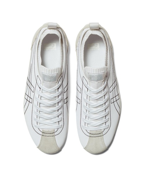 「Onitsuka Tiger」 ローカットスニーカー 25 ブラック×ホワイト レディースの画像