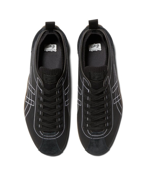 「Onitsuka Tiger」 ローカットスニーカー 25 ブラック×ホワイト レディースの画像