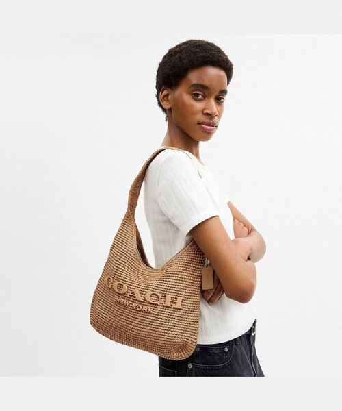 ユウコーチ　カゴバック COACH（コーチ） かごバッグ カゴバッグ ブルックリン ショルダー