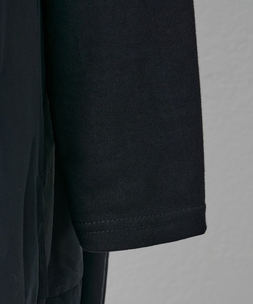 「BEARDSLEY」 長袖ワンピース M ブラック レディースの画像