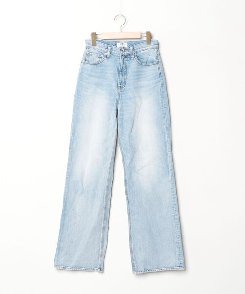 「GYDA」 デニムパンツ MEDIUM ライトブルー レディース
