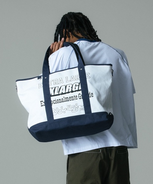 XLARGE（エクストラ ラージ） トートバッグ MULTI LOGO TOTE BAG