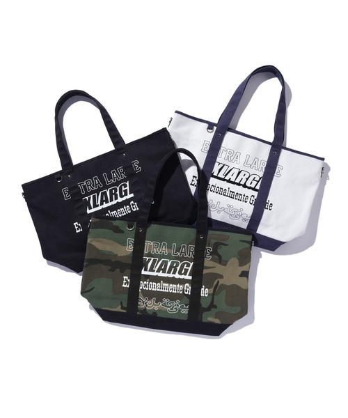 XLARGE（エクストラ ラージ） トートバッグ MULTI LOGO TOTE BAG