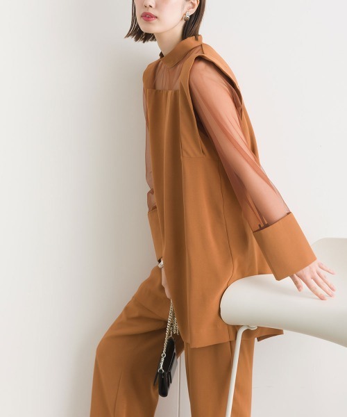 「terrace」 セットアップ SMALL チャコール レディース_画像6