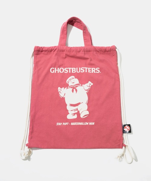 ゴーストバスターズ Ghostbusters 映画 ムービー ナップザック CUBE SUGAR（キューブシュガー） トートバッグ 21/-天竺ゴースト