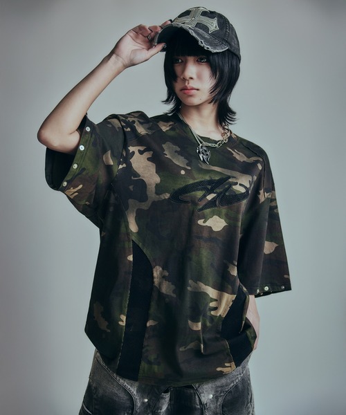 BENDER TOKYO スマホショルダー tシャツ 「P.N UNDERGROUND」メッシュ