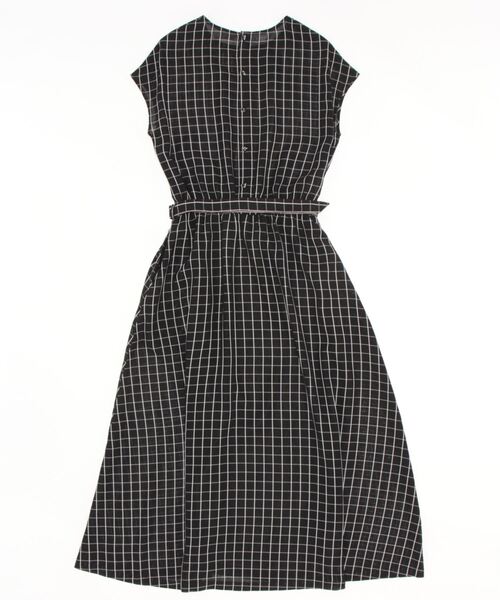 「PREFERIR」 ノースリーブワンピース MEDIUM ブラック レディース_画像2