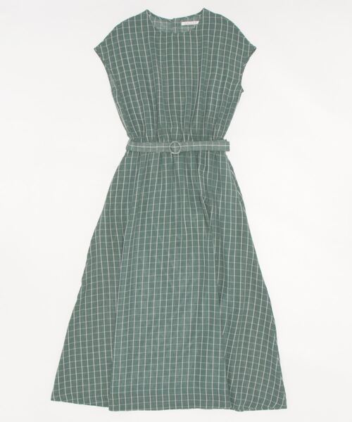 「PREFERIR」 ノースリーブワンピース MEDIUM ブラック レディース_画像4