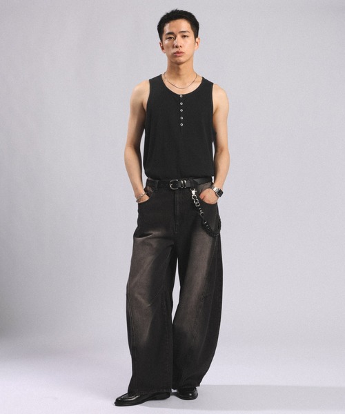RAGEBLUE（レイジブルー） タンクトップ RINGDOT HENRY TANKTOP/リング