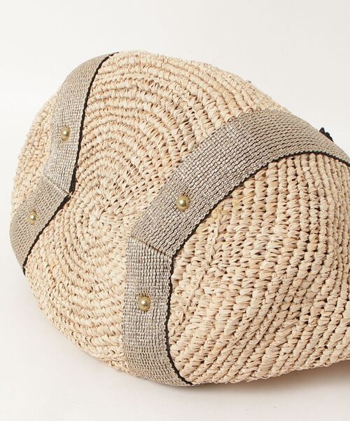 「Demi-Luxe BEAMS」 「VIOLAd’ORO」かごバッグ ONE SIZE ゴールド レディース_画像3