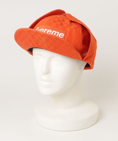 Supreme（シュプリーム） キャップ「NEW ERAコラボ」 - レッド メンズ