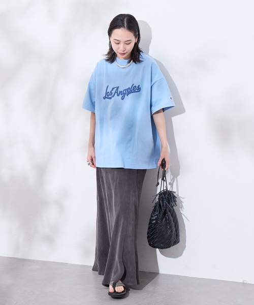 Champion（チャンピオン） 7分袖カットソー MEDIUM ブラック系その他
