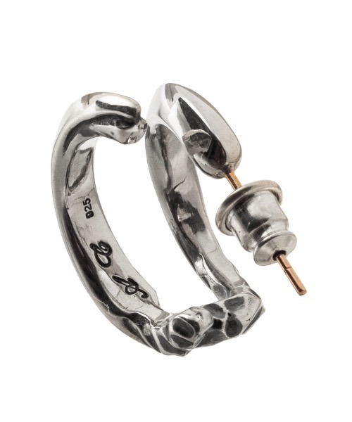 Artemis classic ダブルフープピアス クローダブルフープピアス 片耳分 ACE0160 Claw double hoop