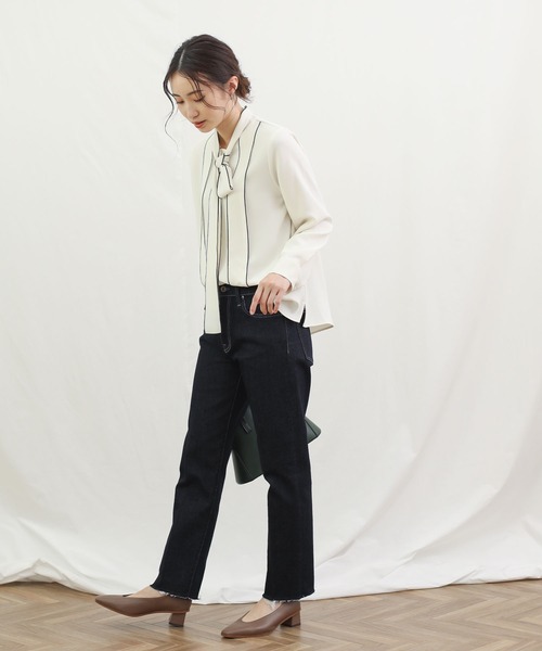 安いnew シャツ Paypayモール店 通販 Paypayモール ブラウス ジョーゼット配色リボンブラウス Zozotown 超激安格安 Vanderschooten Com