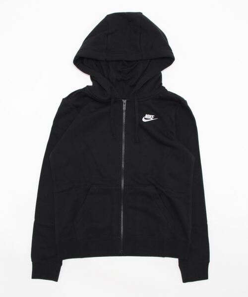 トレーナー スウェット 「NIKEアパレル」WSNSWクラブフリースフルジップL/Sフーテ レディース