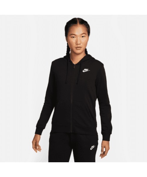 トレーナー スウェット 「NIKEアパレル」WSNSWクラブフリースフルジップL/Sフーテ レディース NIKE トレーナー スウェット 「NIKEアパレル」WSNSWクラブ