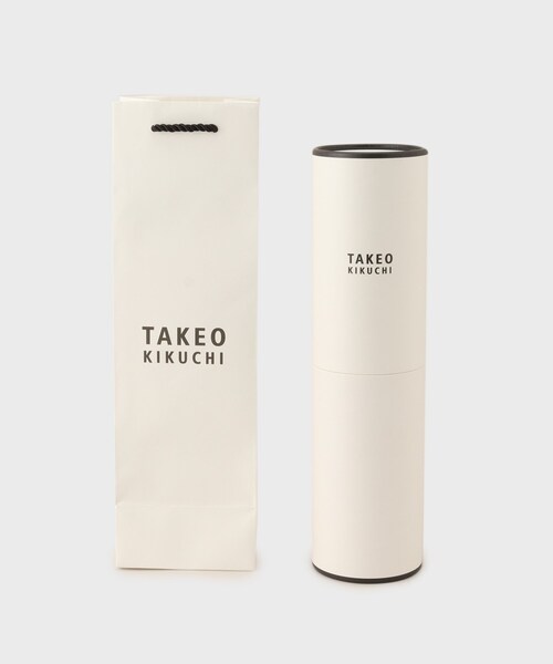 タケオキクチ カシミヤ マフラー オレンジ 無地 148 30cm 中古 Aランク TAKEO KIKUCHI メンズ レディース 男性 女性 防寒 ネコポス送料無料 TAKEO KIKUCHI（タケオキクチ） マフラー 「カシミヤ100%」パネル