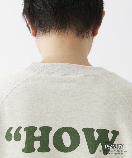 PEANUTS スウェット 【PEANUTS×SPORTS WEAR by relume】別注 カラー