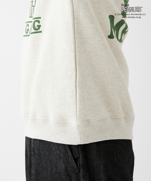PEANUTS スウェット 【PEANUTS×SPORTS WEAR by relume】別注 カラー