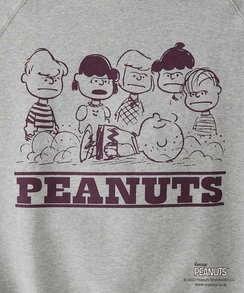 PEANUTS スウェット 【PEANUTS×SPORTS WEAR by relume】別注 カラー