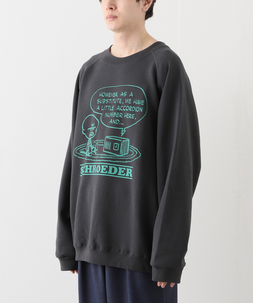 relume別注 PEANUTS スウェット PEANUTS スウェット 【PEANUTS×SPORTS WEAR by relume】別注 カラー