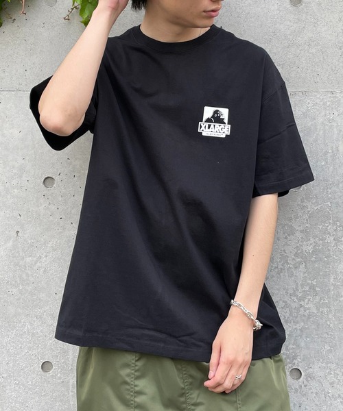 XLARGE バックプリント半袖Ｔシャツ スポーティーで合わせやすい XLARGE tシャツ 「XLARGE」バックプリントTシャツ メンズ