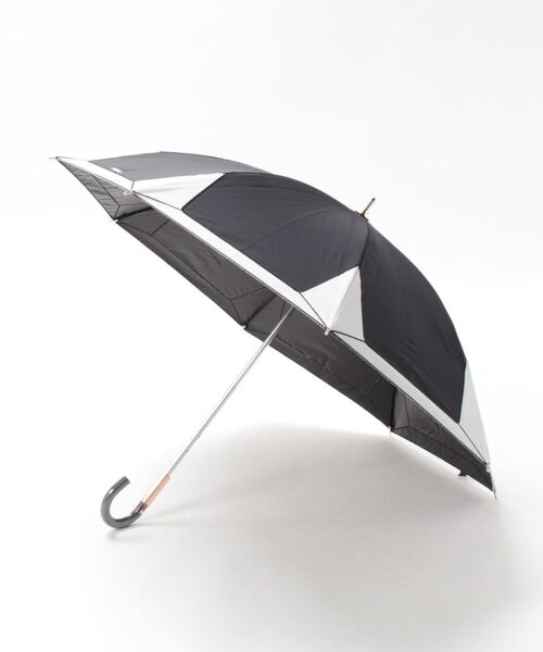 新品★フルラ★FURLAバイカラーロゴ刺繍 晴雨兼用折りたたみ日傘★ベージュ フルラ （FURLA）】晴雨兼用折りたたみ日傘 バイカラーロゴ刺繍