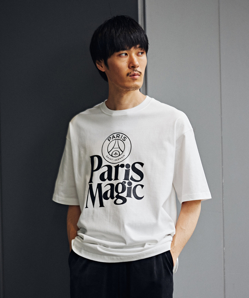 tシャツ 「Paris Saint-Germain」PARIS MAGIC プリント Tシャツ メンズ