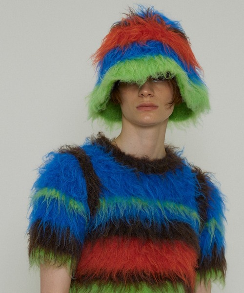 maison special メゾンスペシャル　ニット帽 セール】《UNISEX》Waffle Knit Cap/ワッフルニットキャップ