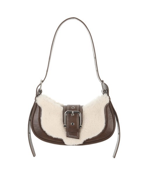 OSOI オソイSHOULDER BROCLE ハンドバッグ ショルダーバッグ ショルダーバッグ バッグ OSOI/オソイ HOBO BROCLE ハンドバッグ