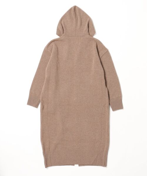 カーディガン set ウールカシミヤフードカーディガン レディース nofl カーディガン set ウールカシミヤフードカーディガン