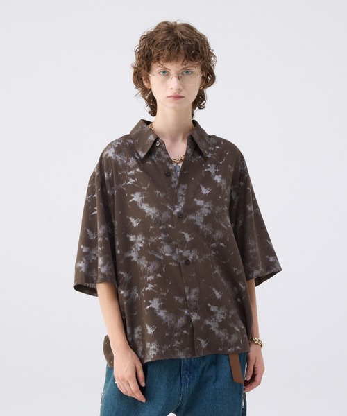 【soerte】ルーズハーフスリーブオープンカラーシャツ LOOSE H / S OPEN COLLAR SHIRT (ASSORT)/ルーズハーフスリーブ