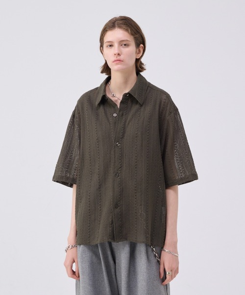 【soerte】ルーズハーフスリーブオープンカラーシャツ LOOSE H / S OPEN COLLAR SHIRT (ASSORT)/ルーズハーフスリーブ