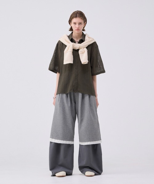 soerteルーズハーフスリーブオープンカラーシャツ サイズ2 LOOSE H / S OPEN COLLAR SHIRT (ASSORT)/ルーズハーフスリーブ