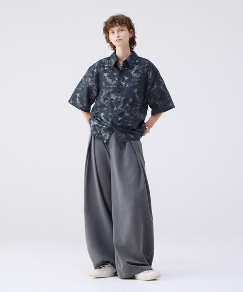 soerteルーズハーフスリーブオープンカラーシャツ サイズ2 LOOSE H / S OPEN COLLAR SHIRT (ASSORT)/ルーズハーフスリーブ