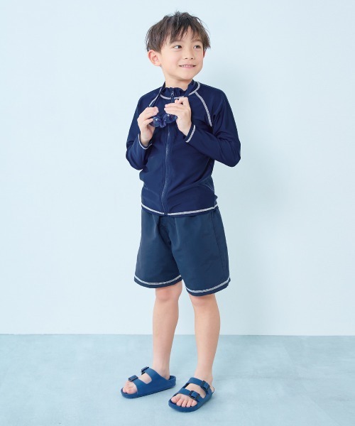 devirock（デビロック） 水着 UVカット 男児 サーフパンツ型 スクール