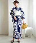浴衣 手染め注染浴衣3点セット utatane...の詳細画像1