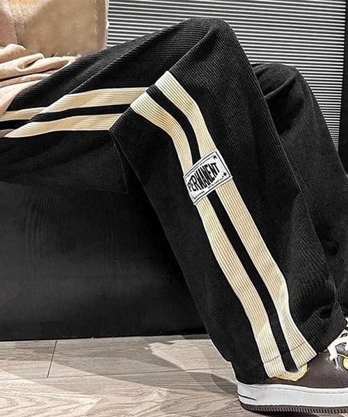 ALMO パンツ サイドラインコーデュロイパンツ(NEZ) メンズ レディース