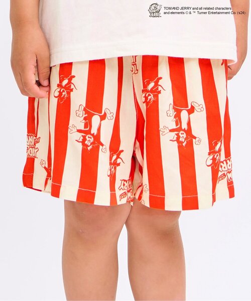 パンツ WEB限定トムとジェリーアロハパンツ キッズ 子供服 男の子 