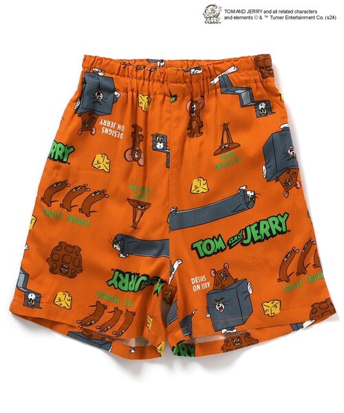 パンツ WEB限定トムとジェリーアロハパンツ キッズ 子供服 男の子 