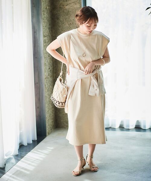 le.coeur blanc（ルクールブラン） ワンピース STAR＆STRIPE