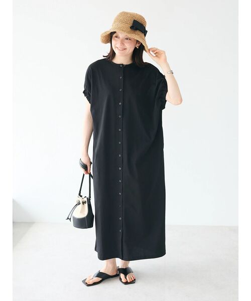 CRAFT STANDARD BOUTIQUE ワンピース 接触冷感/抗菌防臭/ 前後