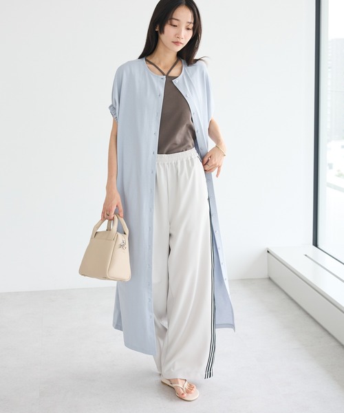 CRAFT STANDARD BOUTIQUE ワンピース 接触冷感/抗菌防臭/ 前後