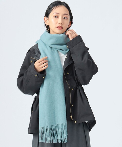 BEAMS HEART（ビームス ハート） マフラー ストール シンプル カラー