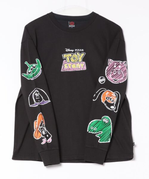古着　トイストーリー　Tシャツ　XLサイズ　黒　ディズニー　ピクサー * Disney（ディズニー） トイ・ストーリー Tシャツ 半袖 シド