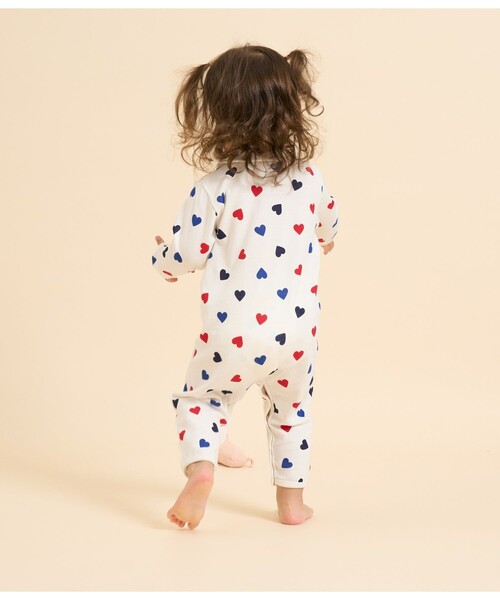PETIT BATEAU（プチバトー） ベビー服 ロンパース 足なしロンパース