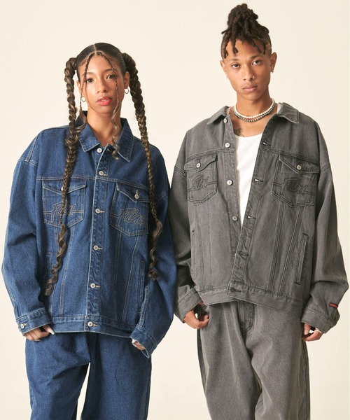 FUBU デニムジャケット gジャン 「FUBU/フブ」Denim Jacket